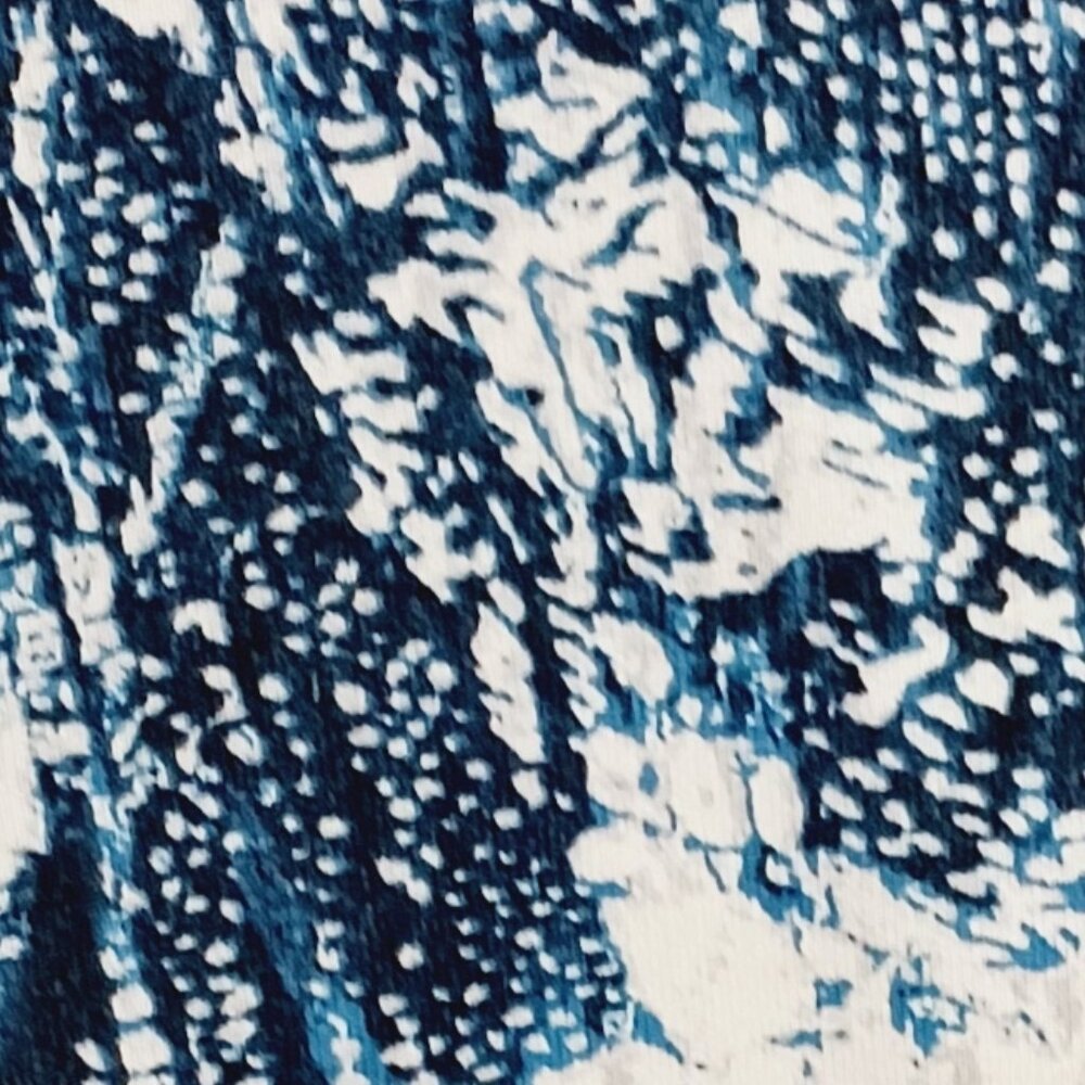 Lululemon Power Y Tank *Luon in Wildwood Multi - Size 4 Blue/Navy/White Cream - Picture 2 of 15